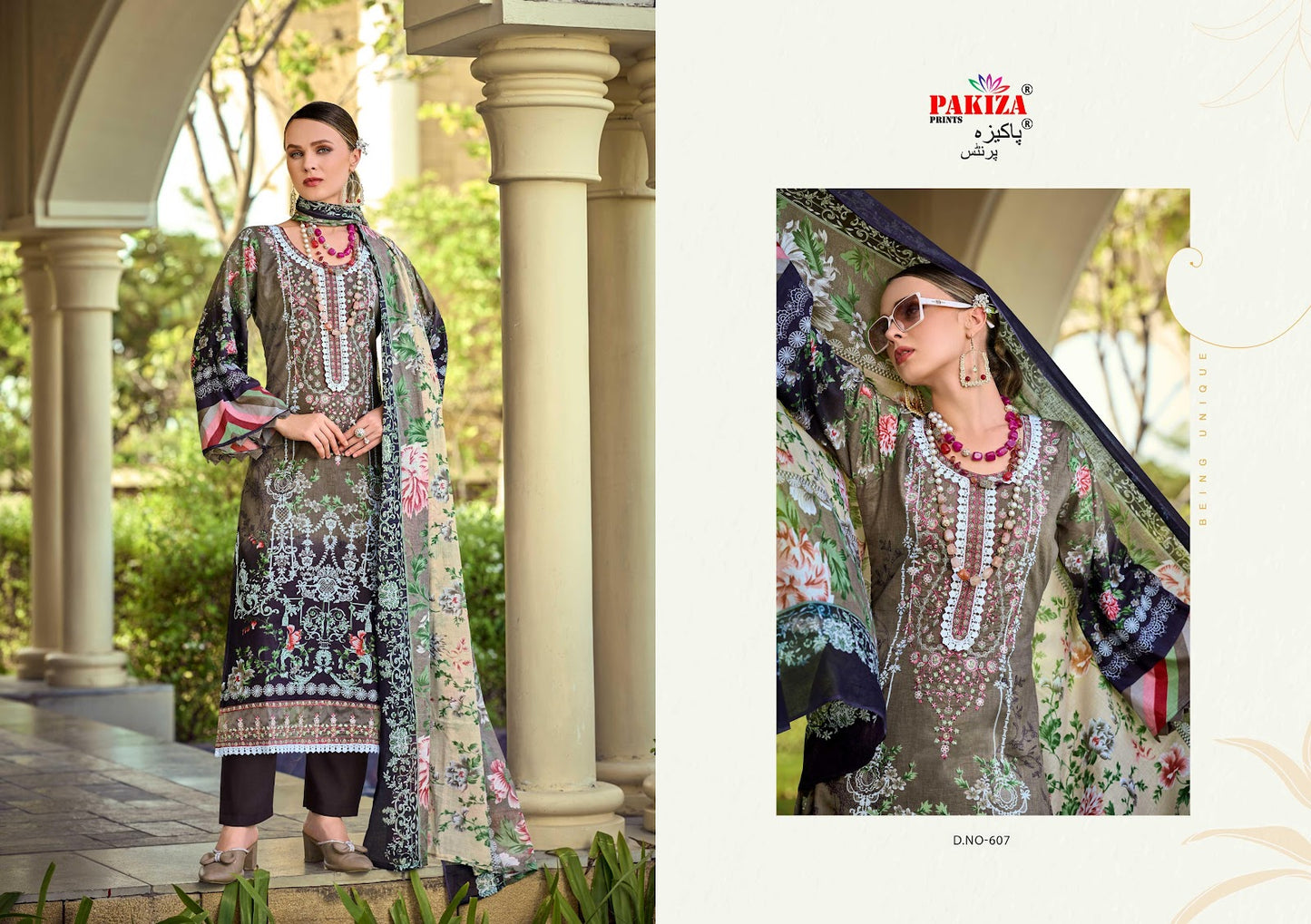 haniya hiba vol 6 pakiza prints lawn cotton karachi salwar suits supplier gujarat