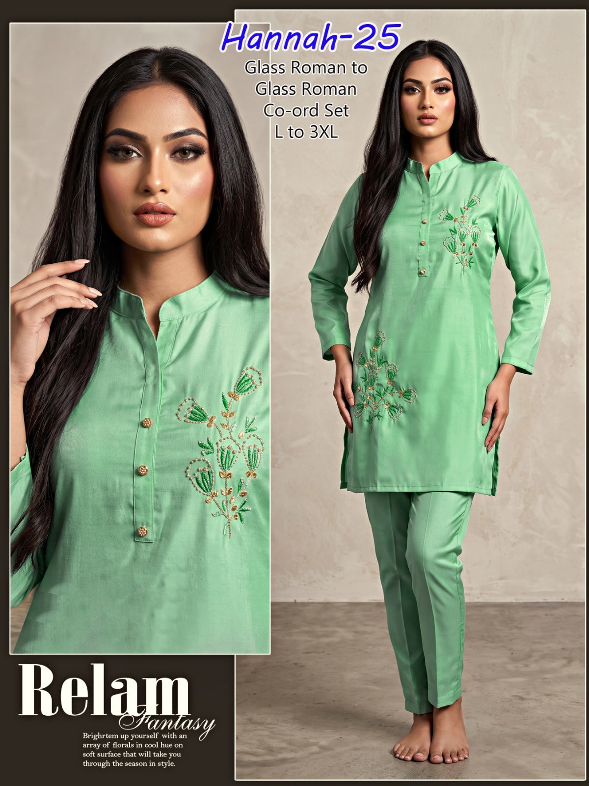 Hannah Infinity Roman Co Ord Set Wholesale Price