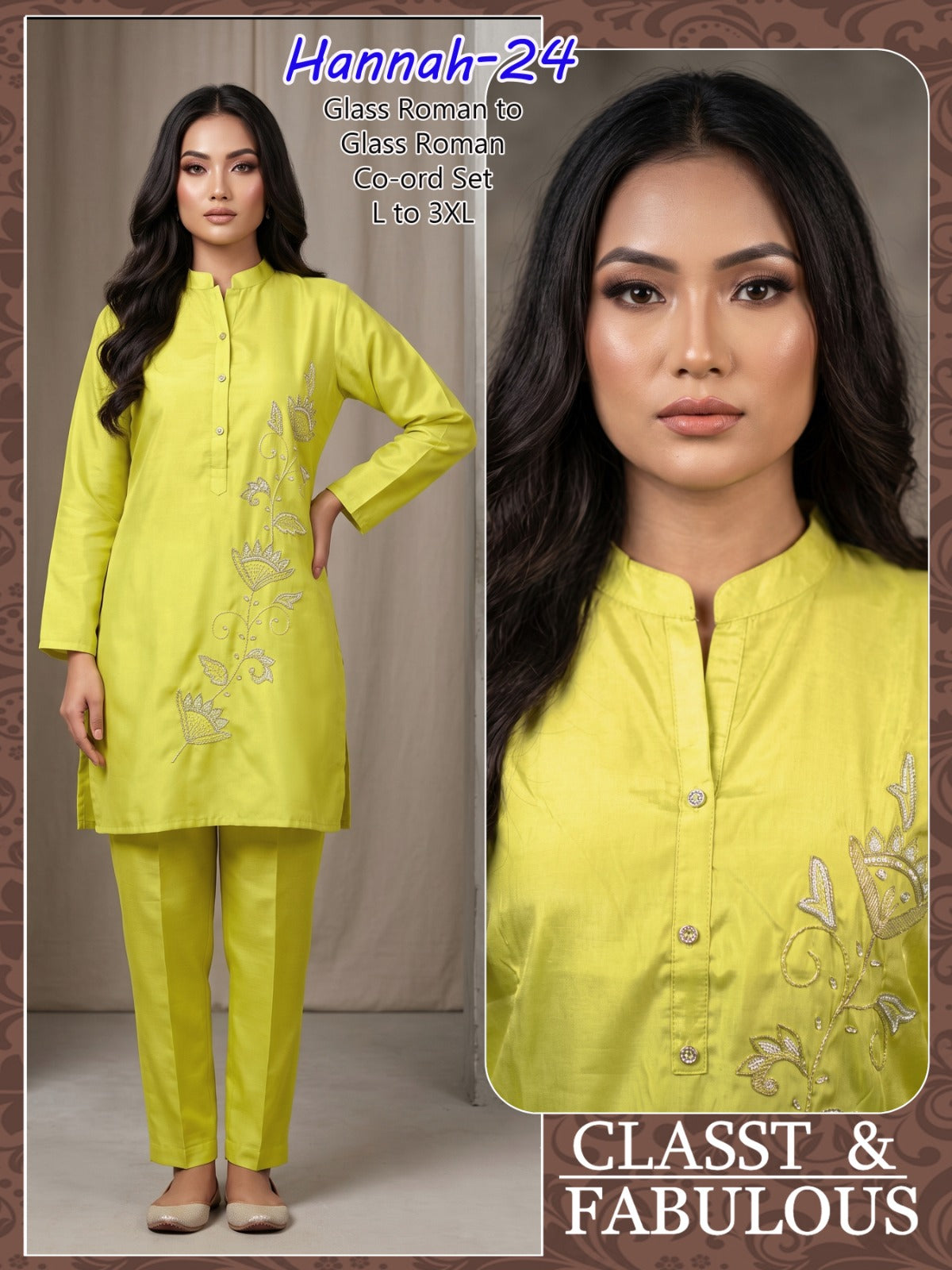 Hannah Infinity Roman Co Ord Set Wholesale Price