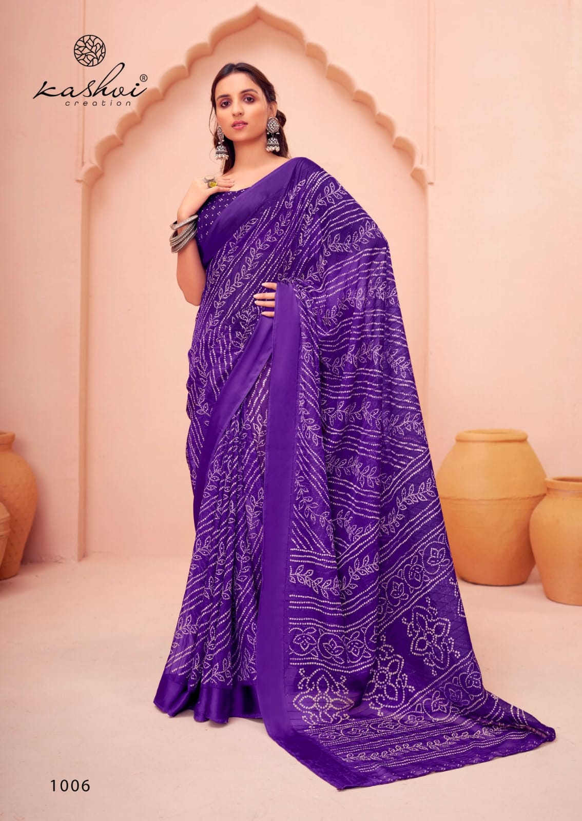 Hansika Kashvi Creation Organza Sarees Supplier