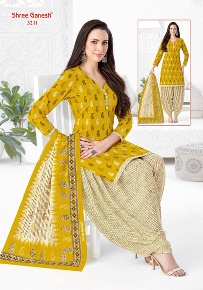 Hansika Special Vol 2 Patiyala With Pocket Shree Ganesh Cotton Dress Material Wholesaler Gujarat