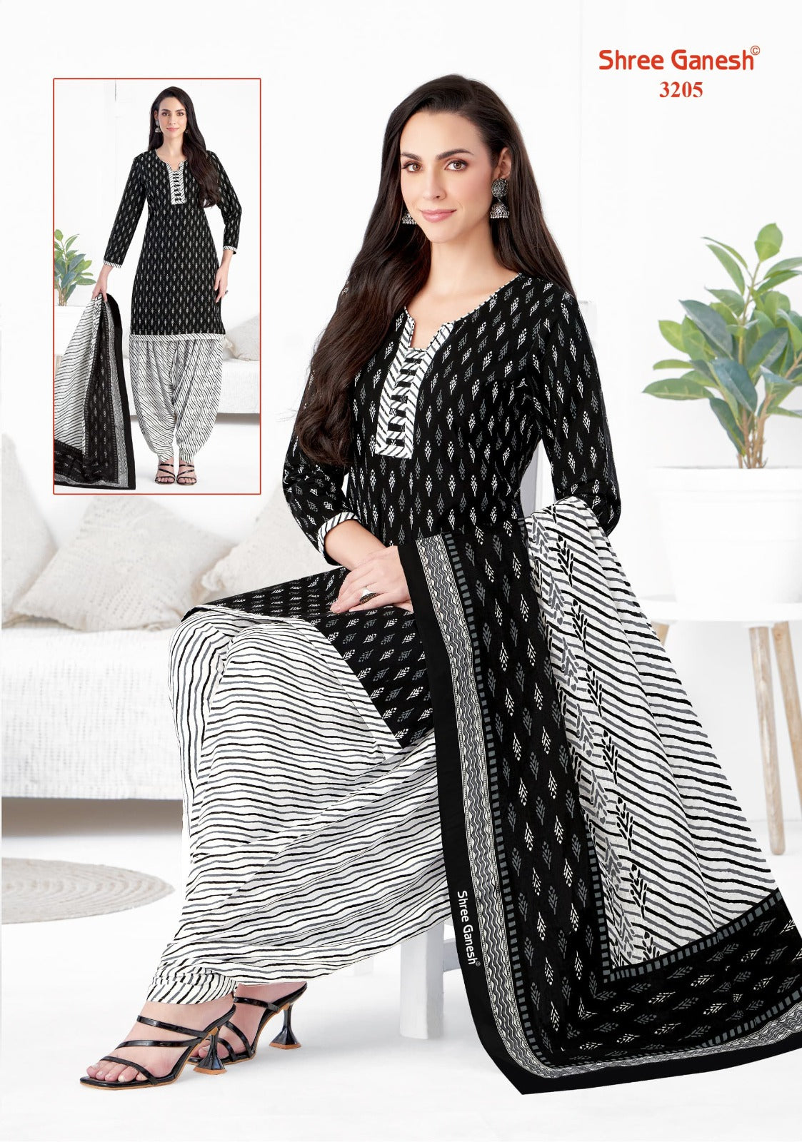 Hansika Special Vol 2 Patiyala With Pocket Shree Ganesh Cotton Dress Material Wholesaler Gujarat