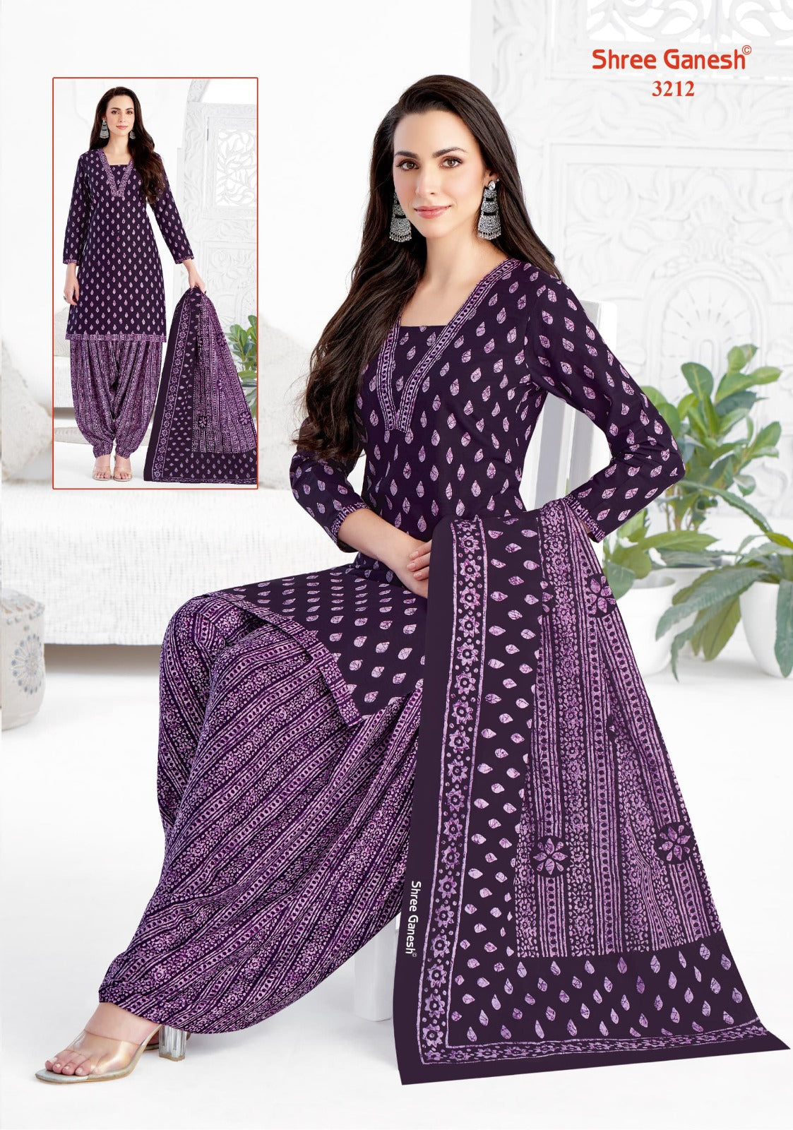 Hansika Special Vol 2 Patiyala With Pocket Shree Ganesh Cotton Dress Material Wholesaler Gujarat