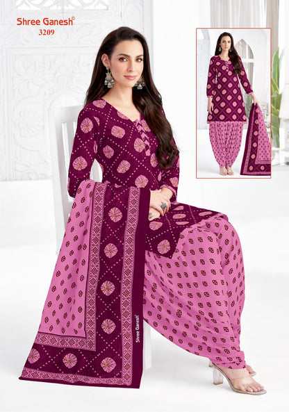 Hansika Special Vol 2 Patiyala With Pocket Shree Ganesh Cotton Dress Material Wholesaler Gujarat