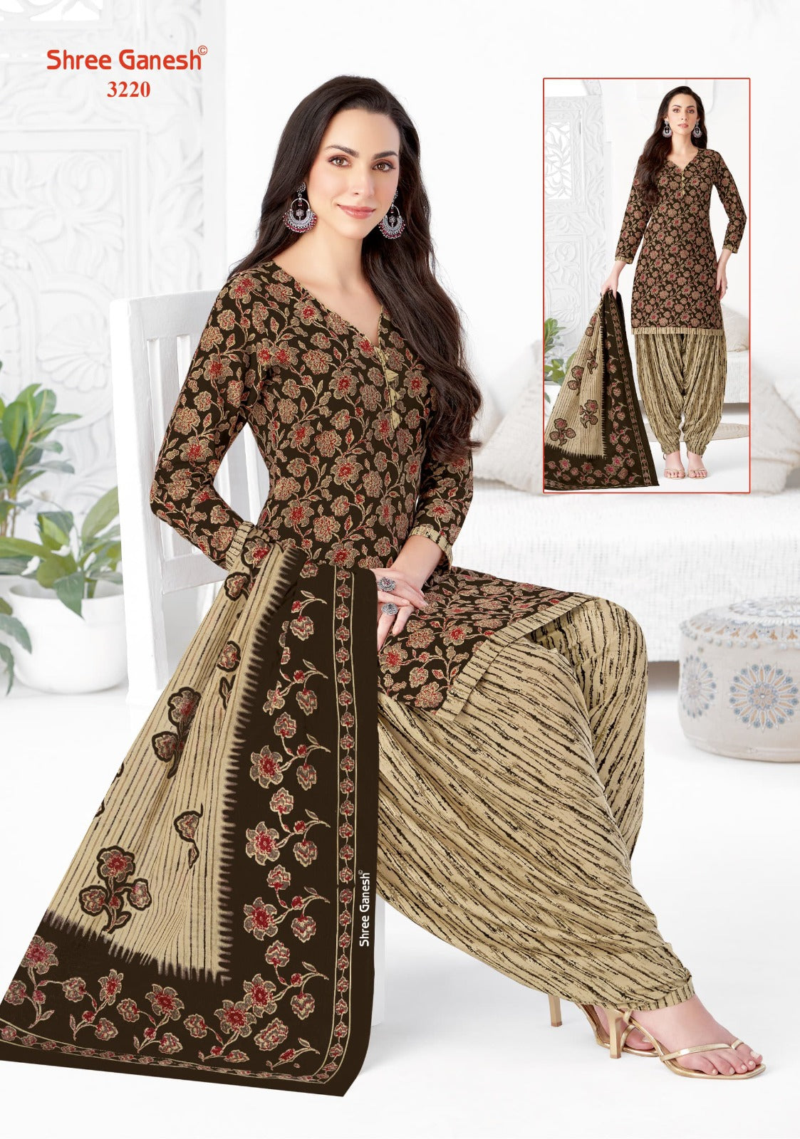 Hansika Special Vol 2 Patiyala With Pocket Shree Ganesh Cotton Dress Material Wholesaler Gujarat