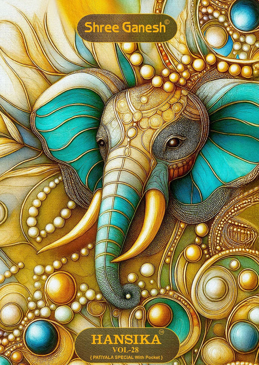 Hansika Vol 28 Shree Ganesh Cotton Dress Material Exporter India