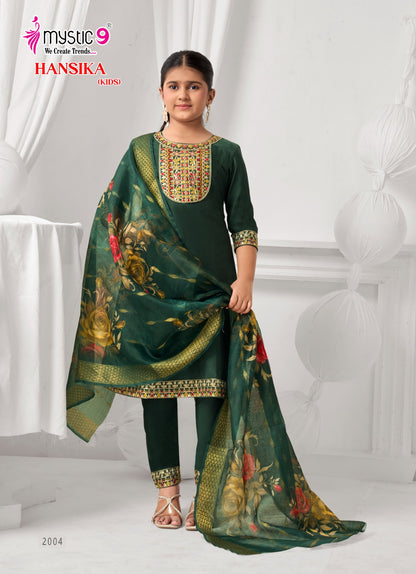 Hansika Vol 2 Mystic 9 Gadwal Girls Readymade Pant Suits Exporter Ahmedabad