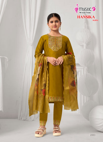 Hansika Vol 2 Mystic 9 Gadwal Girls Readymade Pant Suits Exporter Ahmedabad