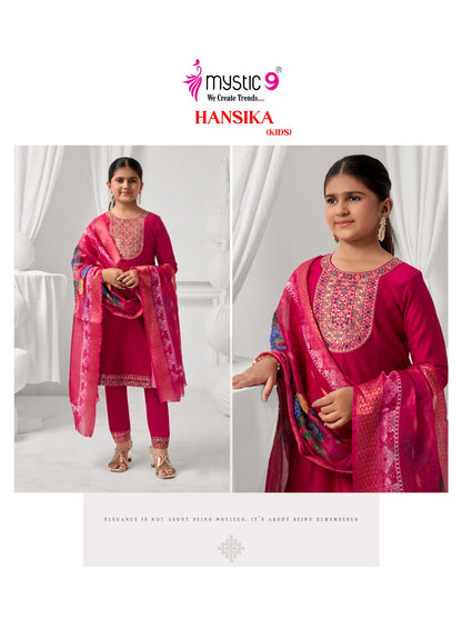 Hansika Vol 2 Mystic 9 Gadwal Girls Readymade Pant Suits Exporter Ahmedabad