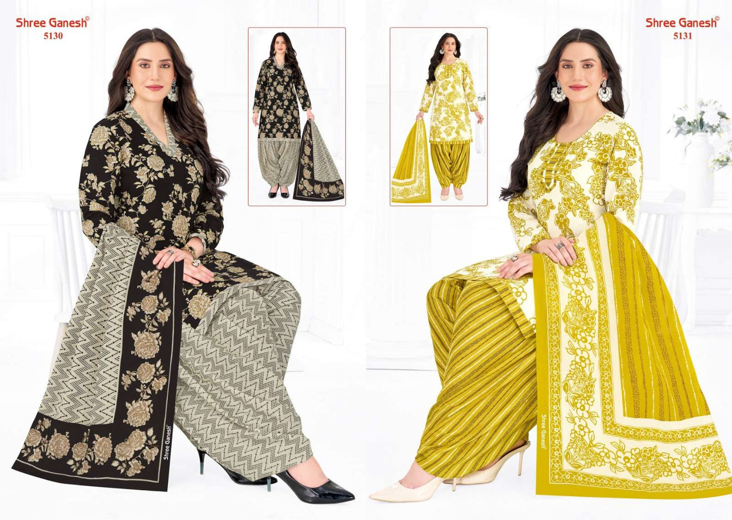 Hansika Vol 31 Shree Ganesh Cotton Dress Material Supplier Gujarat