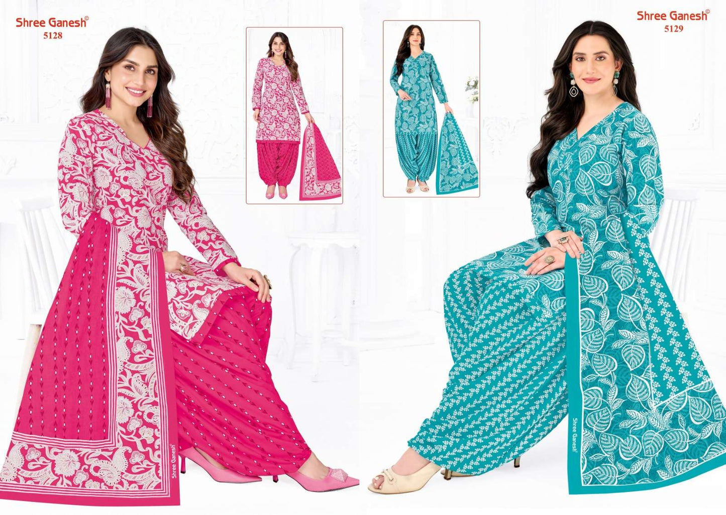 Hansika Vol 31 Shree Ganesh Cotton Dress Material Supplier Gujarat