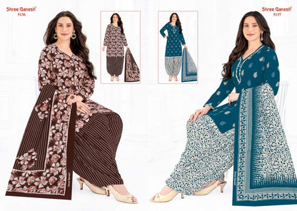 Hansika Vol 31 Shree Ganesh Cotton Dress Material Supplier Gujarat
