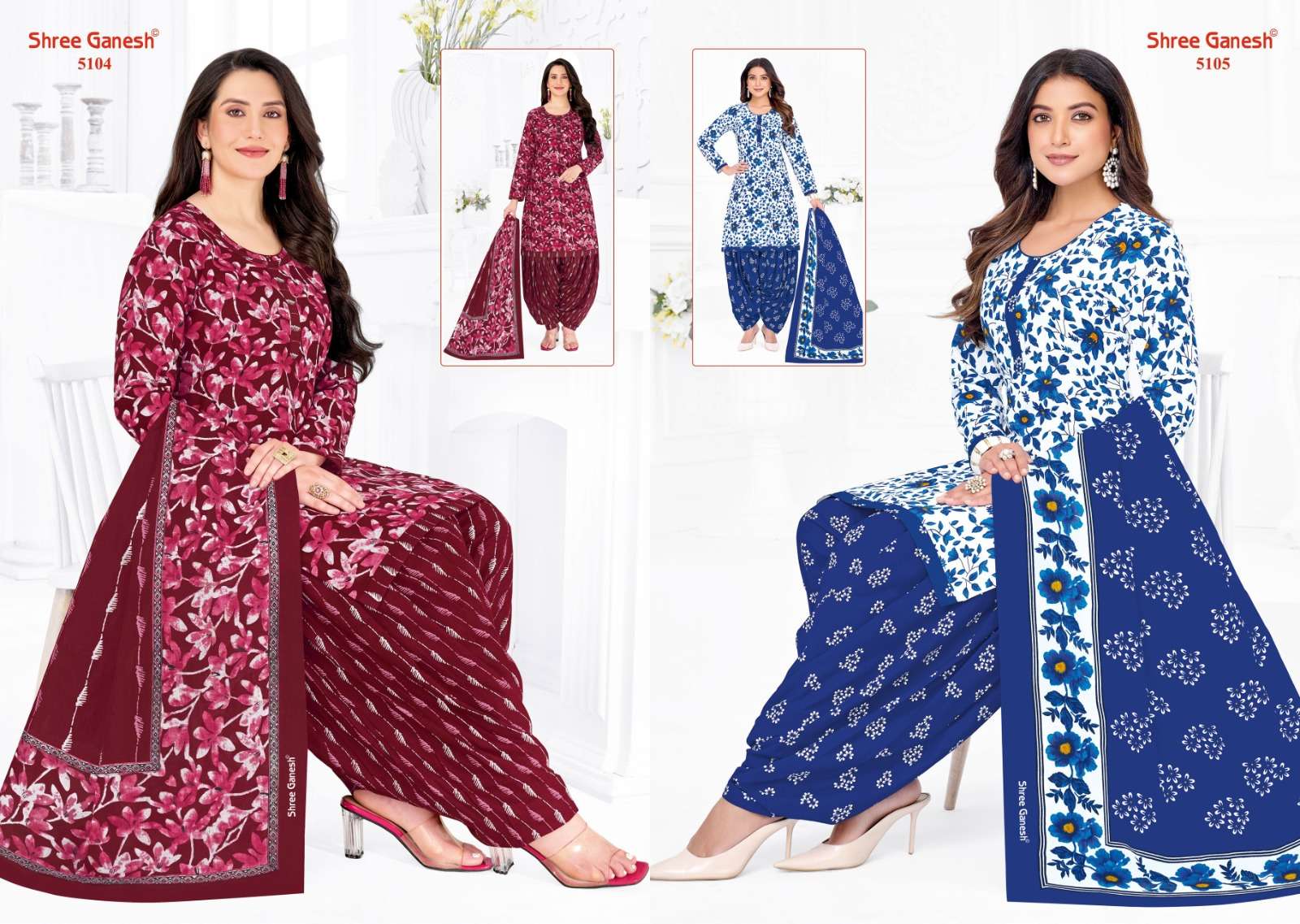 Hansika Vol 31 Shree Ganesh Cotton Dress Material Supplier Gujarat