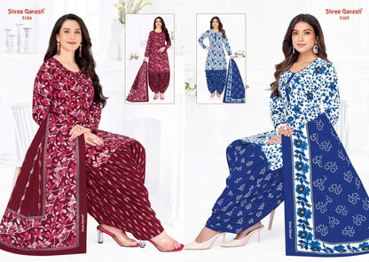 Hansika Vol 31 Shree Ganesh Cotton Dress Material Supplier Gujarat