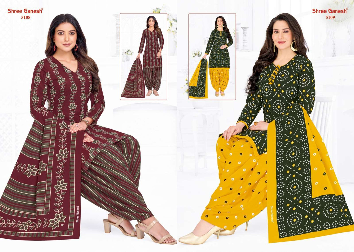 Hansika Vol 31 Shree Ganesh Cotton Dress Material Supplier Gujarat