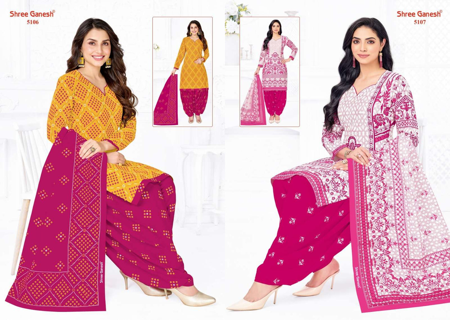 Hansika Vol 31 Shree Ganesh Cotton Dress Material Supplier Gujarat