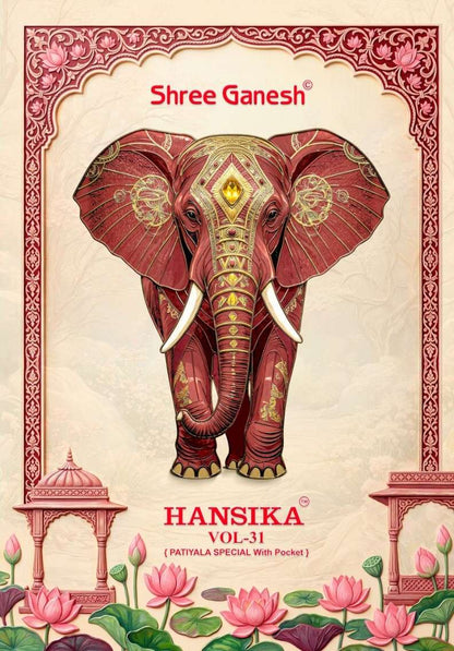 Hansika Vol 31 Shree Ganesh Cotton Dress Material Supplier Gujarat