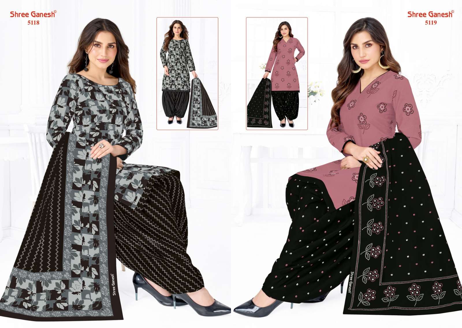 Hansika Vol 31 Shree Ganesh Cotton Dress Material Supplier Gujarat