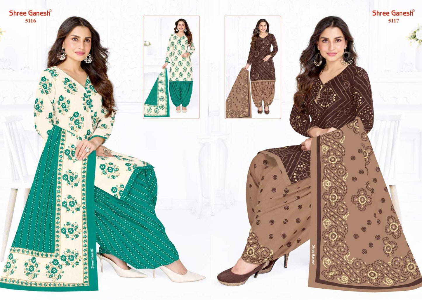 Hansika Vol 31 Shree Ganesh Cotton Dress Material Supplier Gujarat