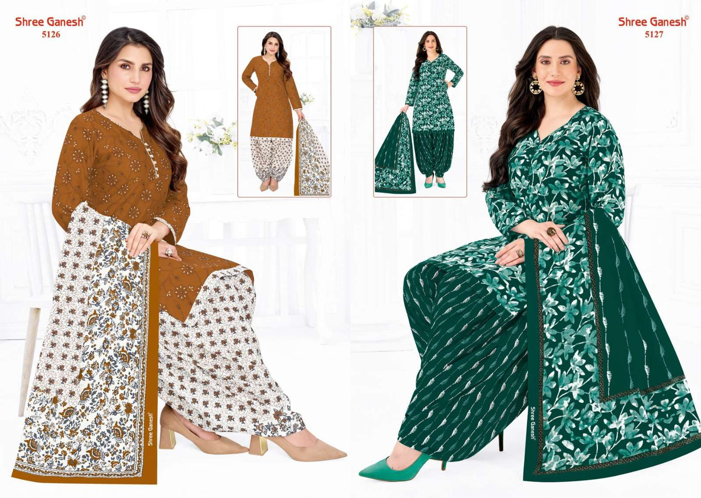 Hansika Vol 31 Shree Ganesh Cotton Dress Material Supplier Gujarat