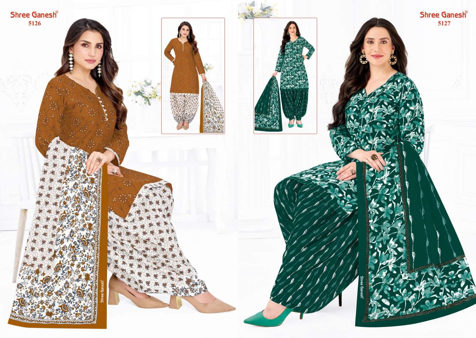 Hansika Vol 31 Shree Ganesh Cotton Dress Material Supplier Gujarat