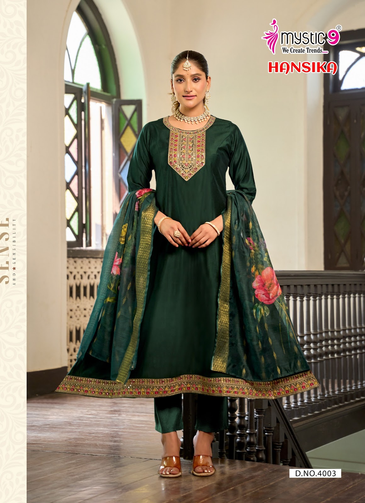 Hansika Vol 4 Mystic 9 Readymade Anarkali Suits Wholesale Price