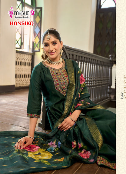 Hansika Vol 4 Mystic 9 Readymade Anarkali Suits Wholesale Price