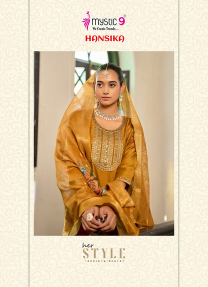 Hansika Vol 4 Mystic 9 Readymade Anarkali Suits Wholesale Price