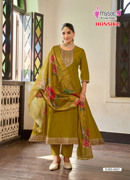 Hansika Vol 4 Mystic 9 Readymade Anarkali Suits Wholesale Price