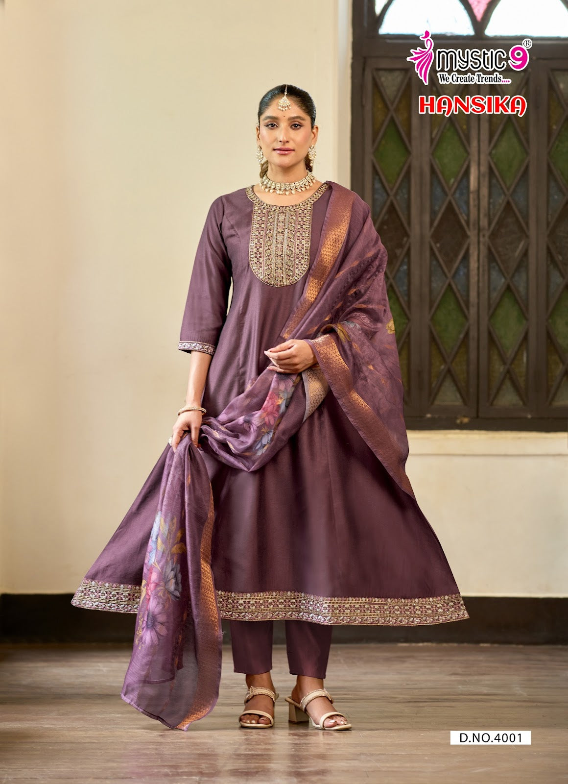 Hansika Vol 4 Mystic 9 Readymade Anarkali Suits Wholesale Price