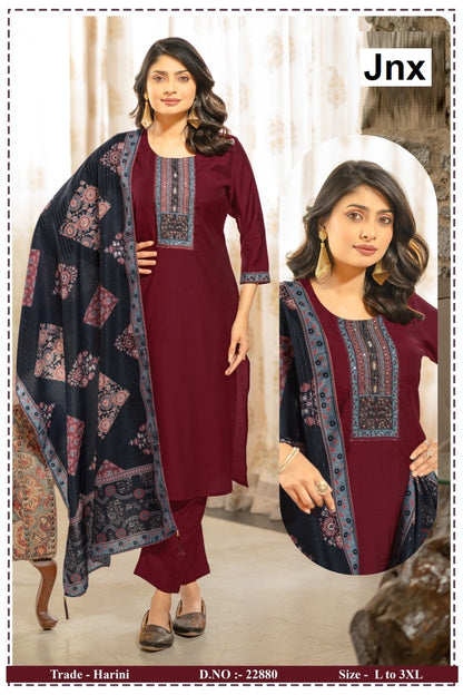 Harini Jnx Berlin Readymade Pant Style Suits Wholesaler Ahmedabad