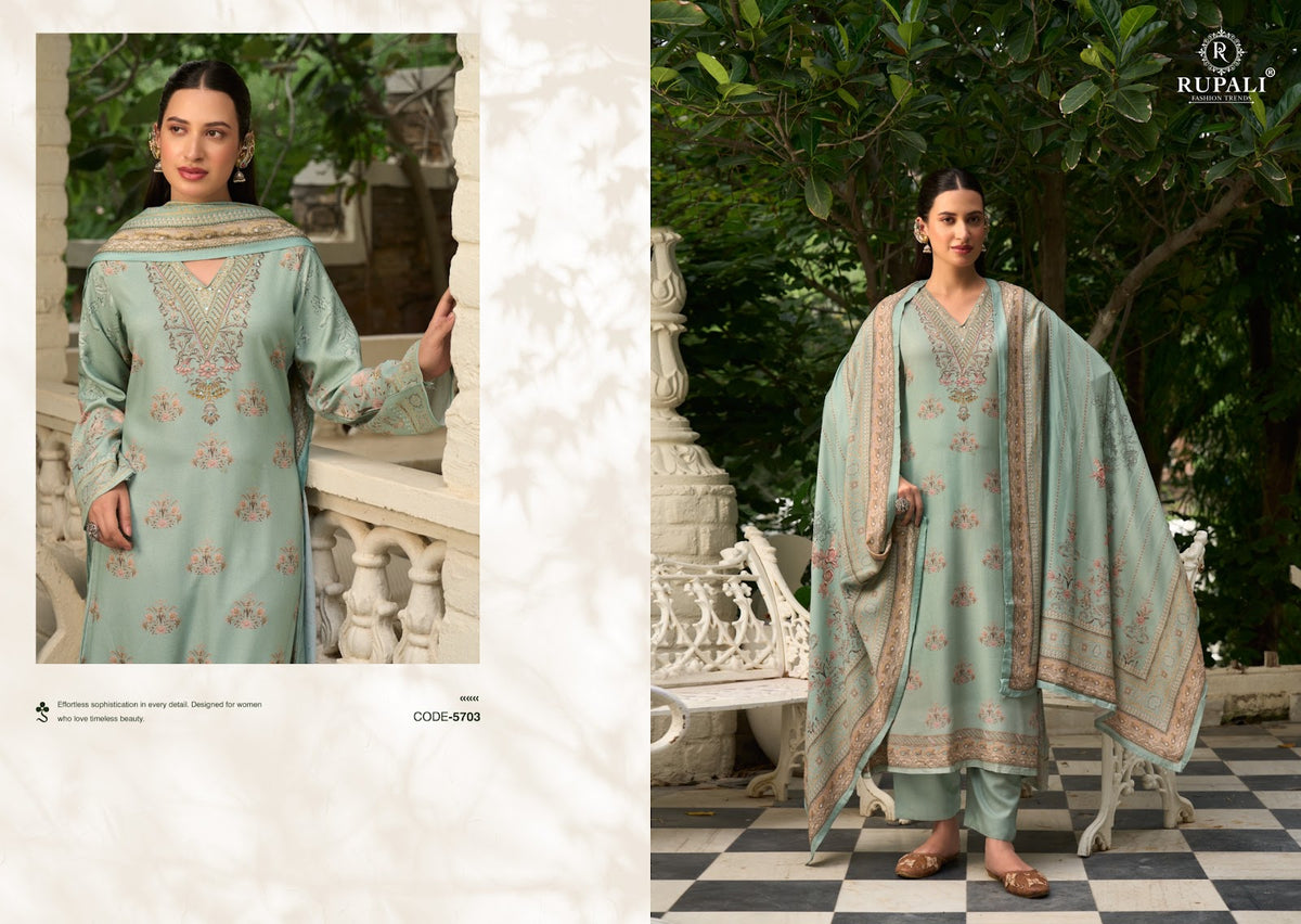 Harini Rupali Viscose Pashmina Suits Wholesale
