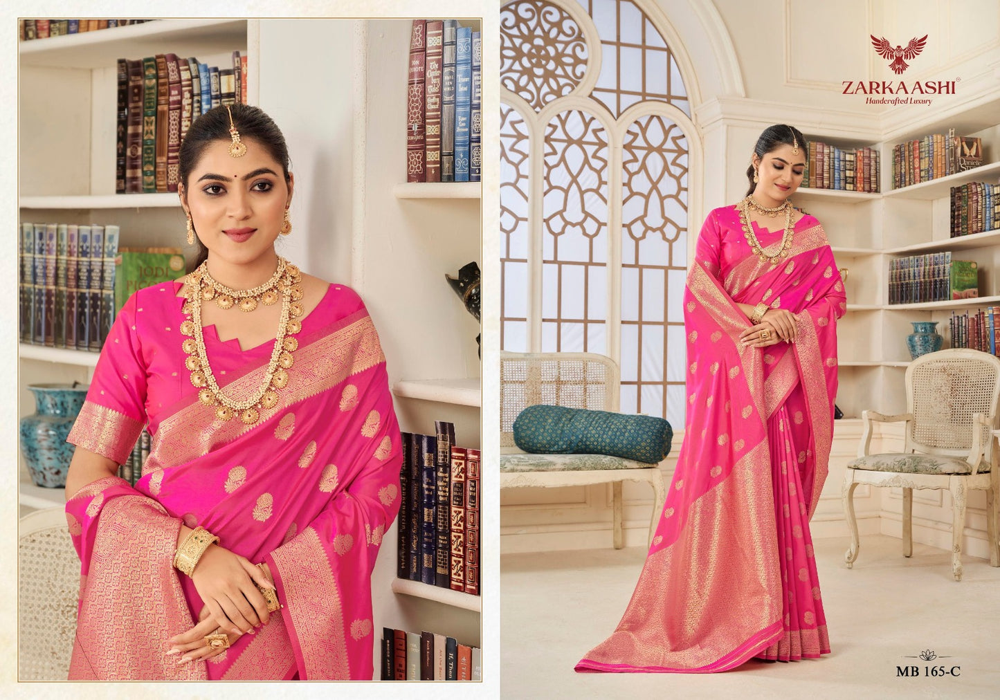 Harini Zarkaashi Silk Sarees Wholesaler