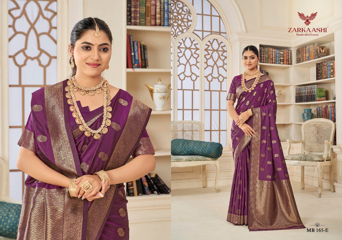 Harini Zarkaashi Silk Sarees Wholesaler
