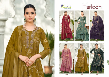 Harleen Karissa Vatican Readymade Plazzo Style Suits Wholesaler