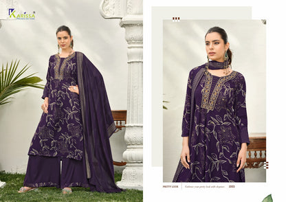 Harleen Karissa Vatican Readymade Plazzo Style Suits Wholesaler