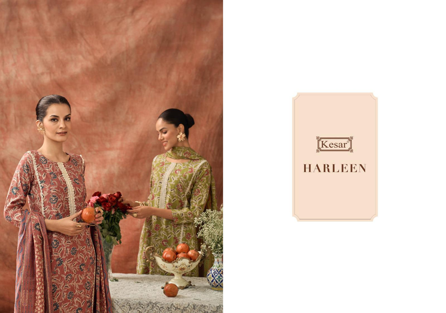 Harleen Kesar Modal Pant Style Suits Manufacturer Gujarat