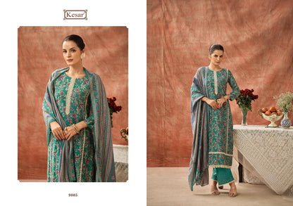 Harleen Kesar Modal Pant Style Suits Manufacturer Gujarat