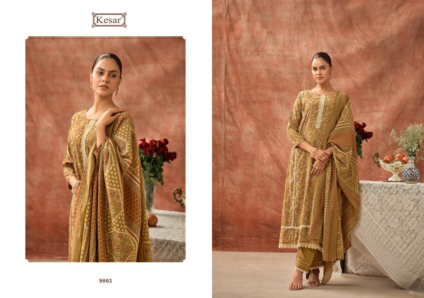 Harleen Kesar Modal Pant Style Suits Manufacturer Gujarat