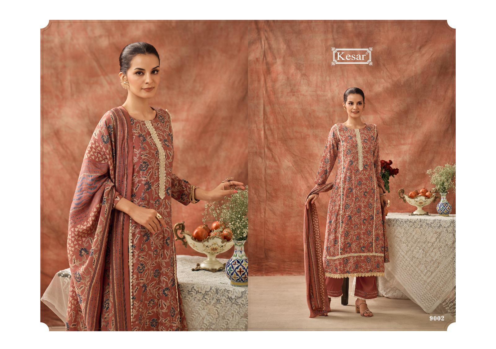 Harleen Kesar Modal Pant Style Suits Manufacturer Gujarat