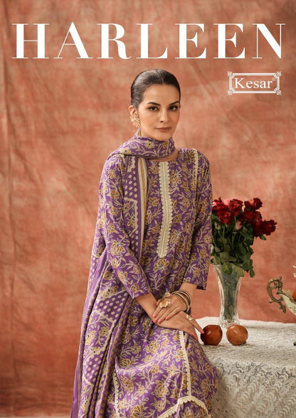 Harleen Kesar Modal Pant Style Suits Manufacturer Gujarat