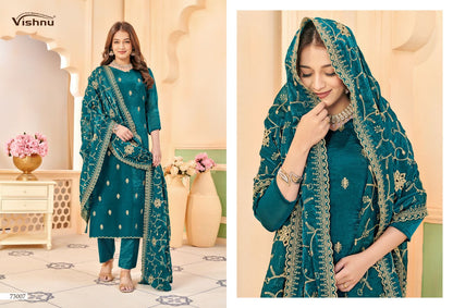 Harleen Vishnu Impex Frendy Pant Style Suits Manufacturer Gujarat