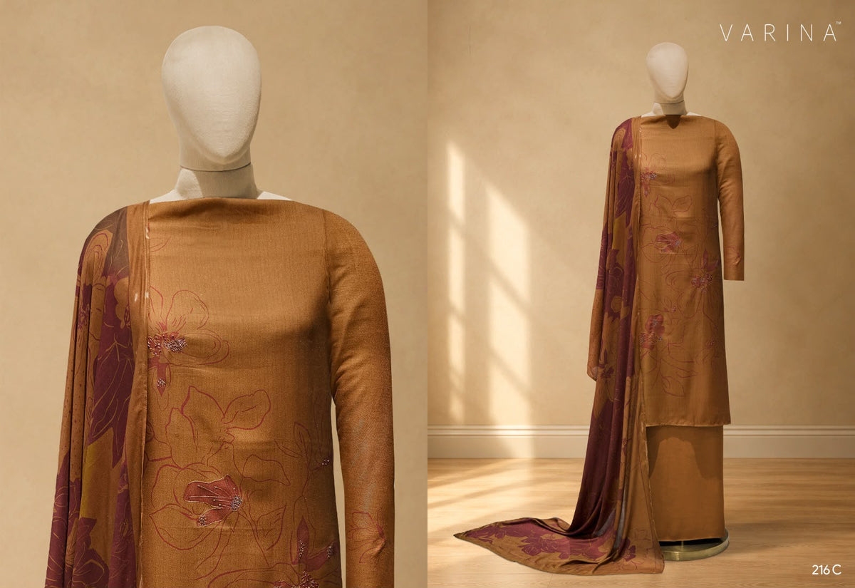 Harlow Varina Pashmina Suits Manufacturer India