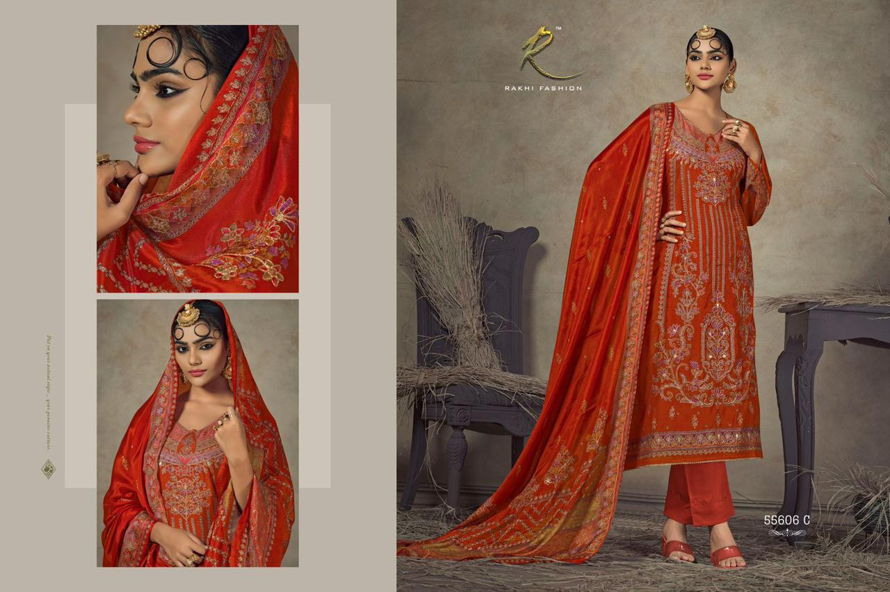 Harman Preet Rakhi Fashion Pure Viscose Pant Style Suits Wholesale Rate