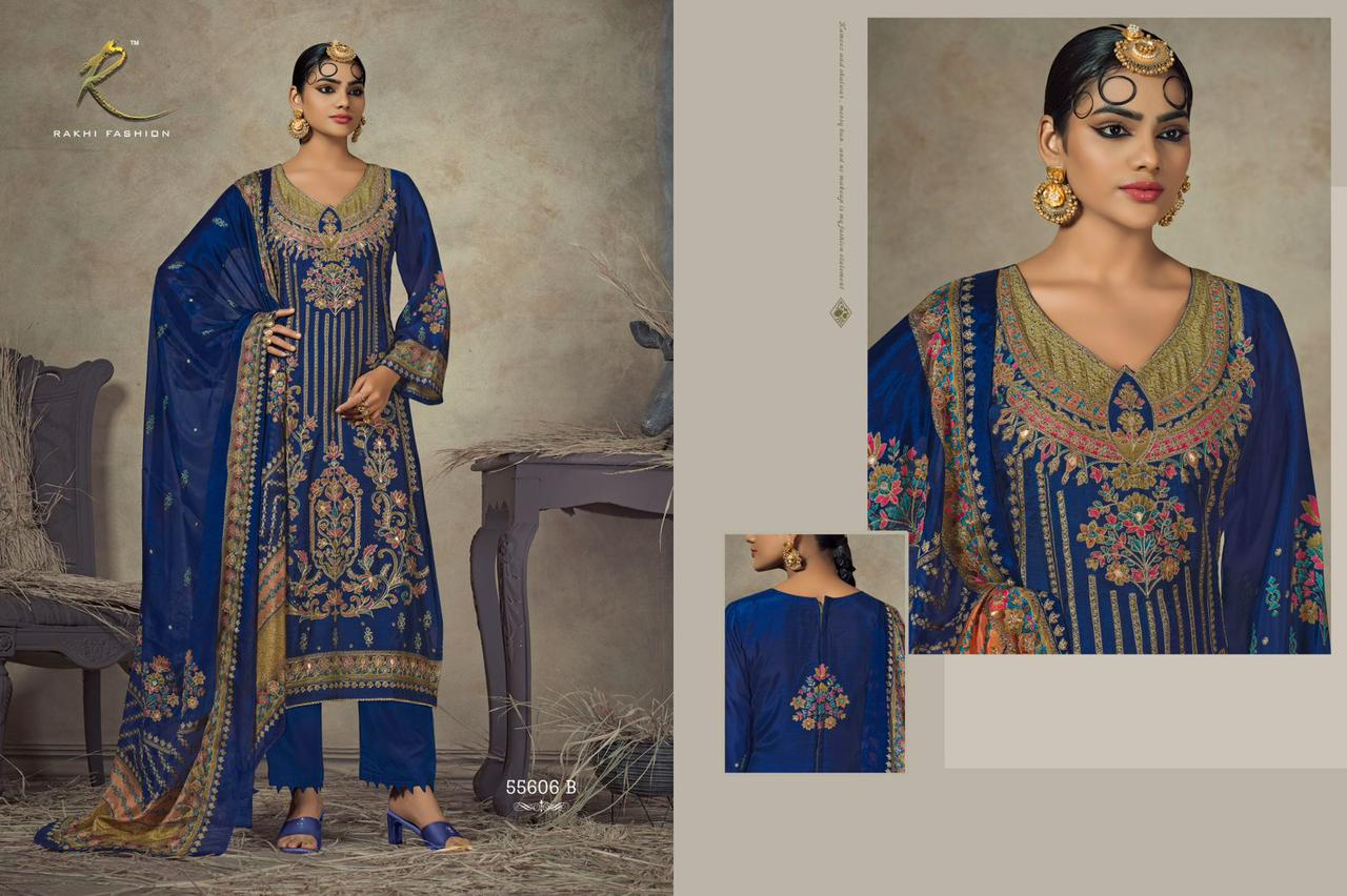 Harman Preet Rakhi Fashion Pure Viscose Pant Style Suits Wholesale Rate