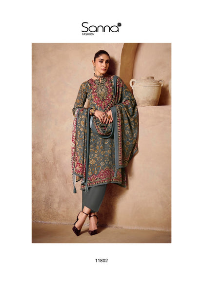 Harmony Sanna Fashion Bemberg Muslin Pant Style Suits Wholesaler