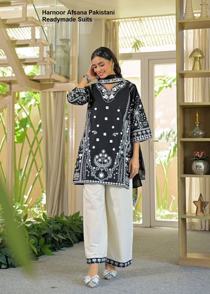Harnoor Afsana Cotton Pakistani Readymade Suits Wholesale