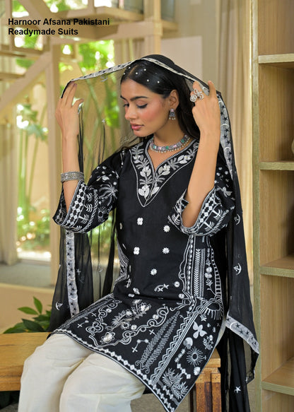 Harnoor Afsana Cotton Pakistani Readymade Suits Wholesale