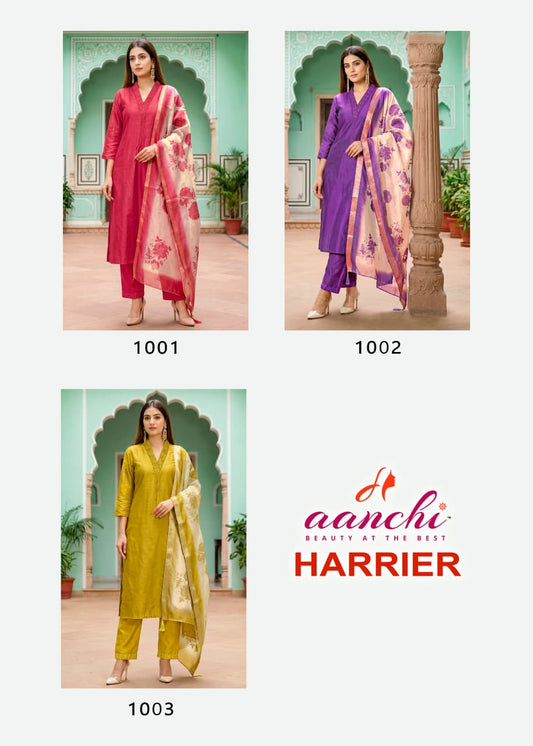 Harrier Aanchi Readymade Pant Style Suits Wholesale