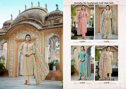 Harunika Sbs Cotton Readymade Pant Style Suits Manufacturer